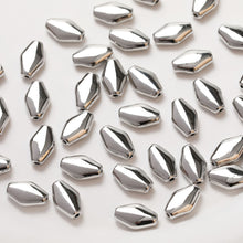 Load image into Gallery viewer, Rice spacer beads, 14K gold plated, necklace and earrings making beads, jewelry findings SC002