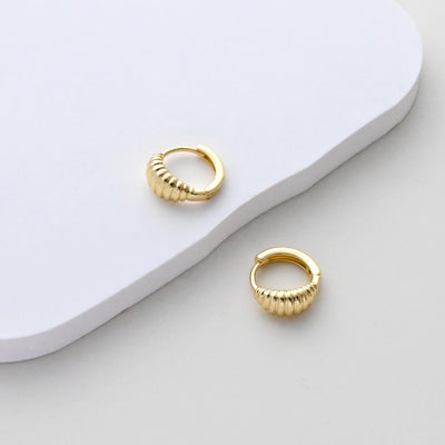 Round Plated Earring Hoops, Gold Plated Huggie Hoop Earring, Leverback Earring, DIY Earring  Findings, Handmade Earring Supplies D0551