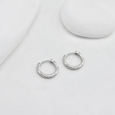 Minimalist Ear Hoops, Round Hoops, 16.3mm, 18K Gold Plated Leverback Earrings, Huggie Hoops Earring D0519