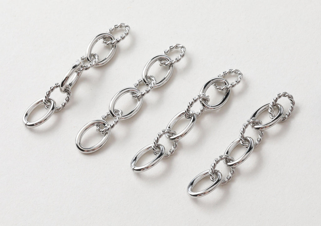 14K Gold Chain Charm, Cut to Size, Necklace Bracelet Making Finding, Chain Connecor for Jewelry Making GT003