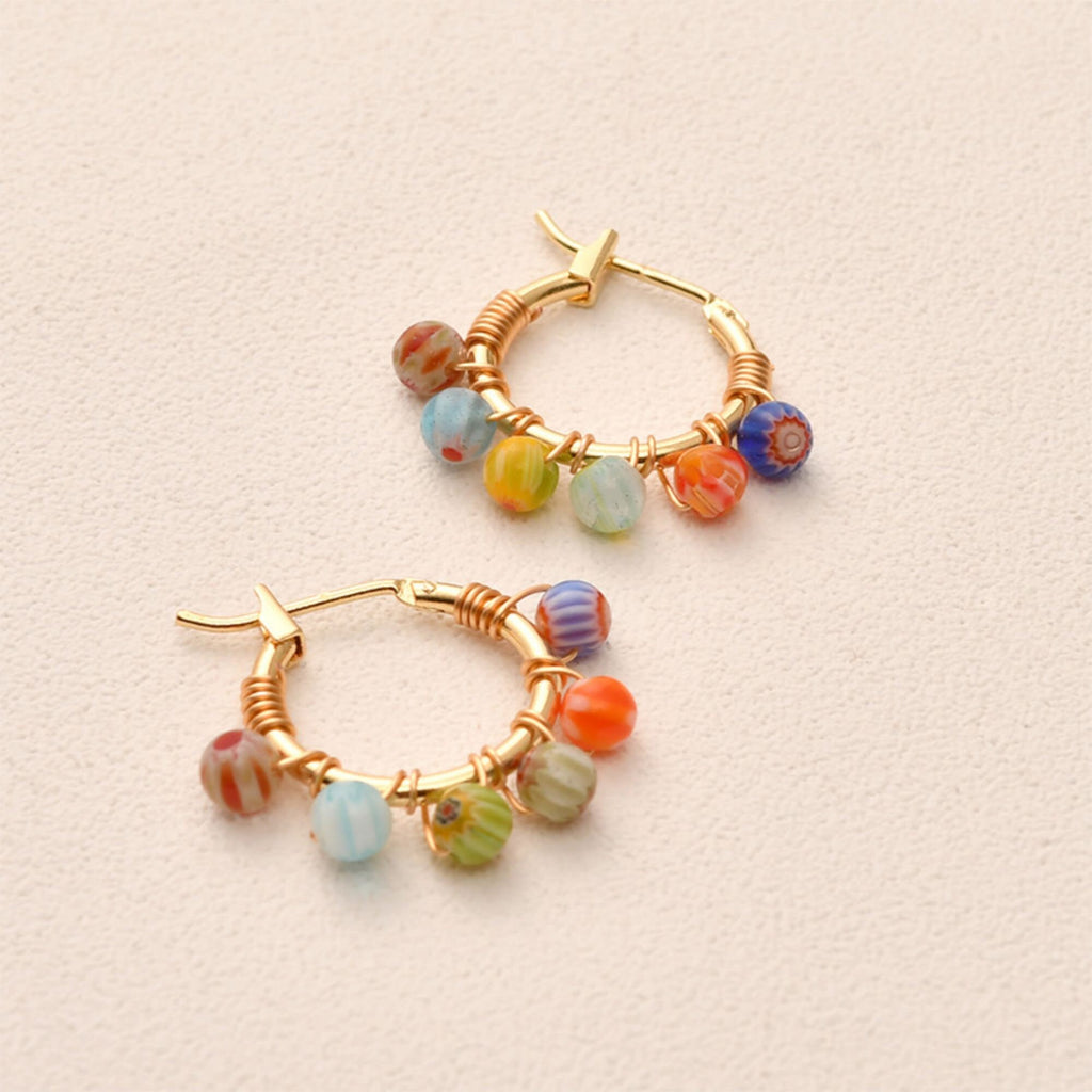 14K Gold Plated Round Hoop Earring, Huggie Hoops Earring Parts, Spring Ear Hoops, 15mm, 16mm, hoop earrings LL120-ZX7035