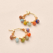 Load image into Gallery viewer, 14K Gold Plated Round Hoop Earring, Huggie Hoops Earring Parts, Spring Ear Hoops, 15mm, 16mm, hoop earrings LL120-ZX7035