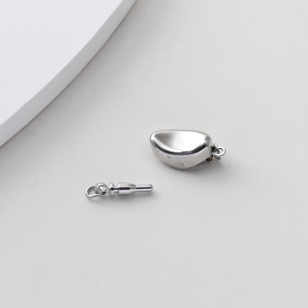 مشبك سبائك، مشبك بازلاء، مشبك موصل لؤلؤي، مشبك قابس، مشبك مشبك، مطلي بالذهب عيار 18 قيراطًا، مجموعة أدوات المجوهرات S1379