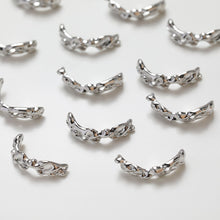 تحميل الصورة إلى عارض المعرض، موصل غير منتظم مع حلقات، مطلي بالذهب/الفضة عيار 14 قيراطًا، نتائج صنع أساور، نتائج مجوهرات GZ257