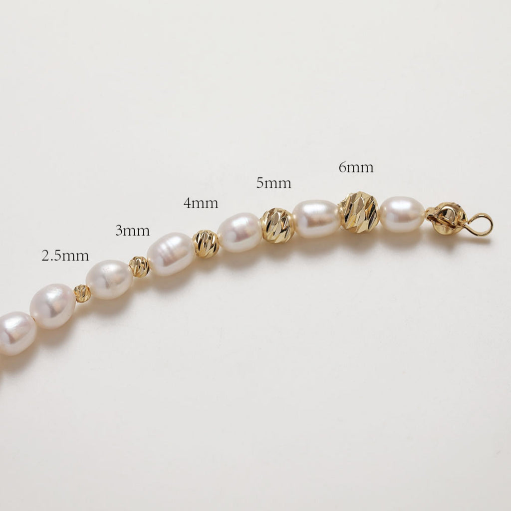 50pcs Round Cutting Spacer Beads, Gold Beads, 18K Gold Plated, 2.5mm,3mm,4mm,5mm,6mm, Bracelet Necklace Making Jewelry Finding SC016