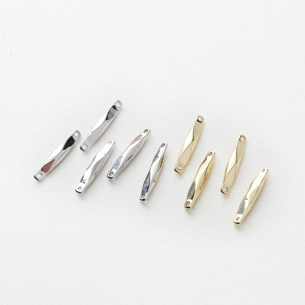 10pcs Gold Connector Bar, Clay Earring Making Findings, Handmade earring making Supplies Finding JG057