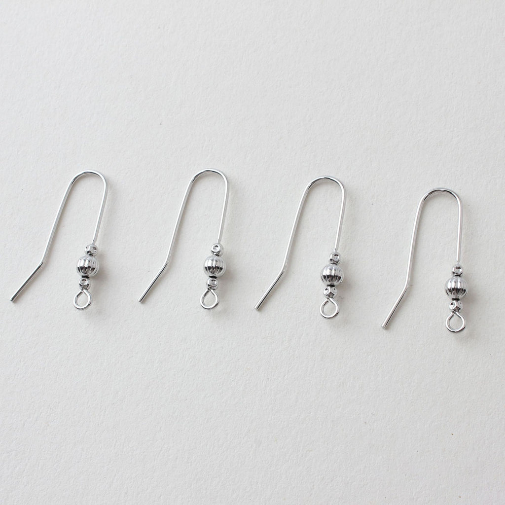 10pcs 18K Gold Plated Ear Wires, CZ Gold Earring Earring Hooks, Fish Hooks, Ear Wires for Jewelry Making BB062