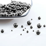 Black Plated Beads, Gold Spacer Beads, 14k gold round beads,3mm/4mm/5mm/6mm, Spacer Beads For Jewelry making