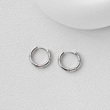 Load image into Gallery viewer, CZ Pave Earring Hoops, Gold Plated Huggie Hoop Earring, Leverback Earring, DIY Earring  Findings, Handmade Earring Supplies D0533