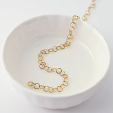 Load image into Gallery viewer, Stainless Steel Cable Chain, 4mm in Flat, 18K Necklace Link Chain, Unfinished Chain, Hypoallergenic, Necklace Making Findings GT010