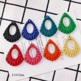 10pcs Drop Shape Pendant, Resin Pendant for Jewelry Making, DIY Beads Finding MY020