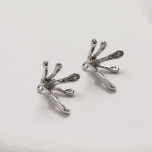 Load image into Gallery viewer, Drop Peg Bail Caps, 14K Gold Plated, Half Drilled Bead Caps, Pearl Bead Caps, Jewelry Making GZ364