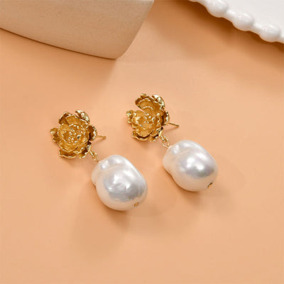 قرط متعدد الطبقات على شكل زهرة الفاوانيا مع حلقات، دبوس من الفضة الاسترلينية 925 خالٍ من النيكل، حلقة قرط على شكل زهرة، نتائج قرط مضادة للحساسية LL236