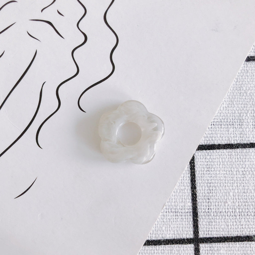 10pcs Cute Flower Pendant, Resin Pendant for Jewelry Making, DIY Beads Finding MY118