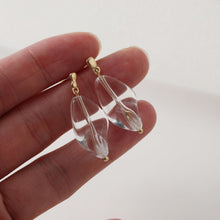 Load image into Gallery viewer, Tiny Drop Ear Post With Loop, S925 Silver Ear Pin Nickel Free Earrings, Gold/Silver Ear Stud, Hypoallergenic Earring Findings BB023