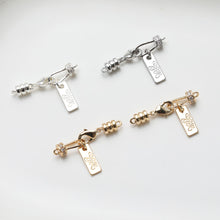 تحميل الصورة إلى عارض المعرض، موصل سلسلة على شكل زهرة مع مشبك جراد البحر، مطلي بالذهب/الفضة عيار 14 قيراطًا، صنع قلادة وسوار، العثور على الموصل GZ531