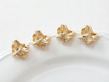 Load image into Gallery viewer, Irregular Ear Post With Loop, S925 Silver Ear Pin Nickel Free Earrings, Gold/Silver Ear Stud, Hypoallergenic Earring Findings G002