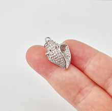 Cargar imagen en el visor de la galería, Dije de concha dorada, colgante de vida marina, 22 mm, latón bañado en oro de 18 quilates, para hacer pulseras, accesorios de joyería S20798