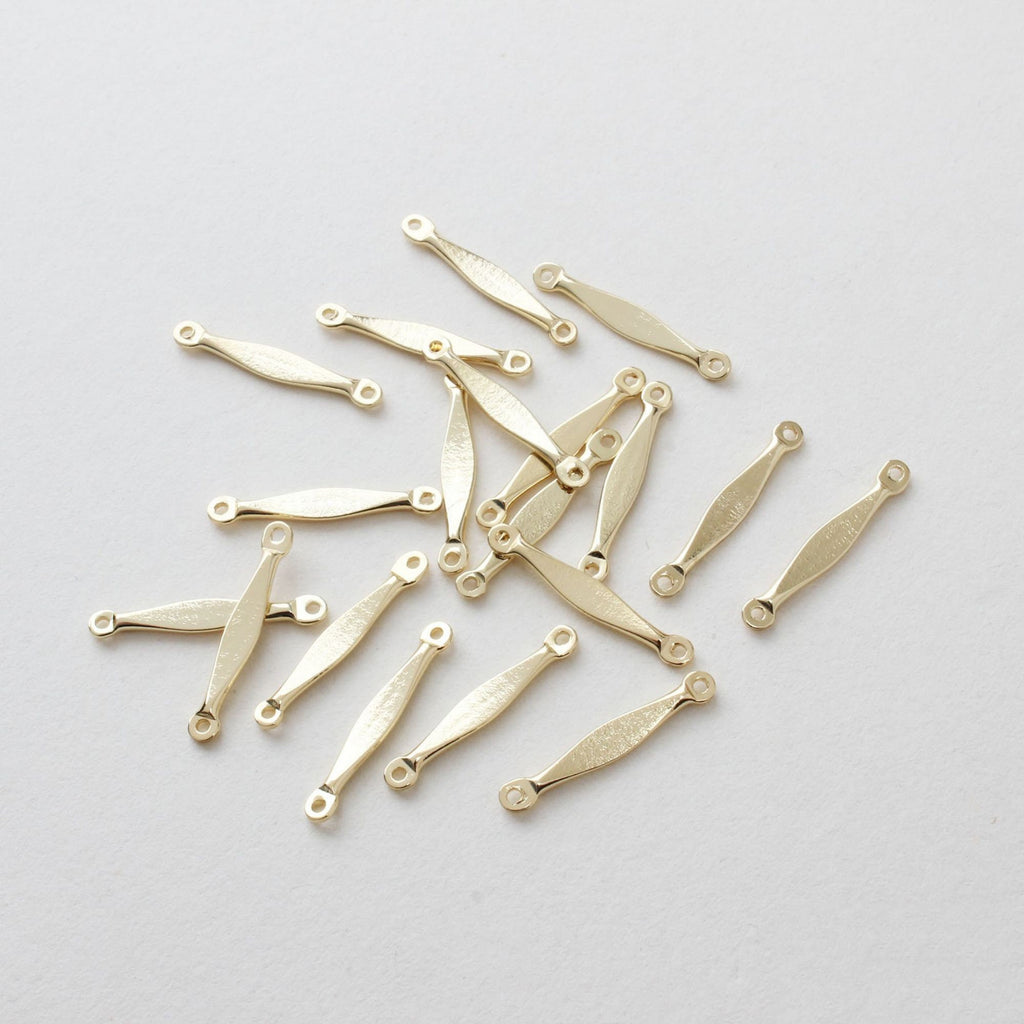 10pcs Gold Connector Bar, Clay Earring Making Findings, Handmade earring making Supplies Finding JG063