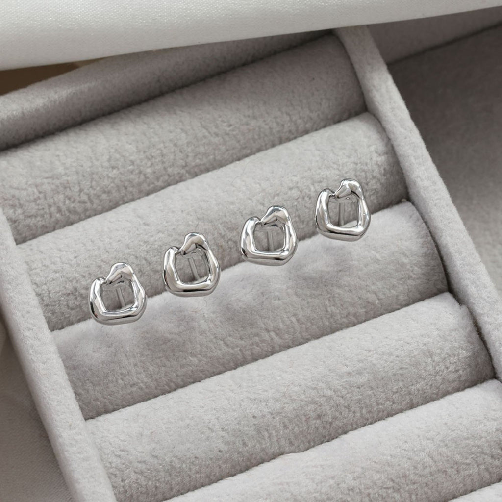 Irregular Earring Post, 14K Gold/Silver Plated,  S925 Silver Pin Nickel Free Earrings, Hypoallergenic Earring Findings BB106