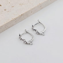 Load image into Gallery viewer, 18K Gold Plated U Shape Hoop Earring, Huggie Hoops Earring Parts, U shape Hoop earring  for Jewelry Making D0250