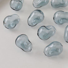 Load image into Gallery viewer, Glass Bubble Beads, Pear Concave Glass Beads, Colorful Hand Blown Hollow Round Globes for Jewelry Making, DIY Beads Finding GZ559