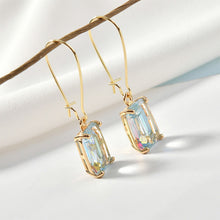 Load image into Gallery viewer, 5pcs Colorful Crystal Charm, Crystal Pendant, Bracelet Necklace Pendant, Gold Plated Glass Charm, Jewelry Findings L005-F257