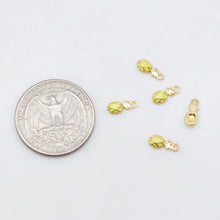 Load image into Gallery viewer, Tiny Pineapple Charms, 9.5x4mm, 18K Gold Plated, Enamel Charms, Fruit Pendant,  Necklace charms, Jewelry Findings S20493