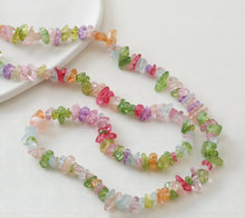 Load image into Gallery viewer, Colorful Irregular Glass Beads, Spacer Beads, 6-12mm, Crystal Glass Loose Beads for Jewelry Making, DIY Beads Finding GZ024