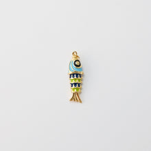 Cargar imagen en el visor de la galería, Dijes de pez esmaltado, dijes de vida marina, dijes chapados en oro de 18 quilates, para hacer pulseras y aretes, accesorios de joyería S1459