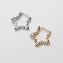 Cargar imagen en el visor de la galería, Colección de aros, pendientes de uso diario, aros minimalistas, forma de U, chapados en oro de 14 quilates, fornitura para aros Huggie, aros de plata GZ721