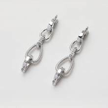 Load image into Gallery viewer, Irregular Link Connector, Link Chain Connector, 14K Gold Plated, Neckalce Bracelet Making Pendant, Jewelry Supply Finding GZ526