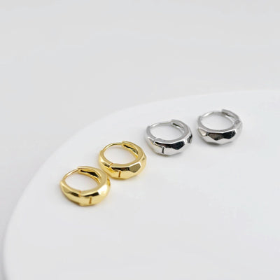 Gold Ear Hoops Pave CZ, Round Hoops, 15.6mm, 18K Gold Plated Leverback Earrings, Huggie Hoops Earring D0572