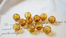 تحميل الصورة إلى عارض المعرض، خرز فقاعات زجاجي متعدد الأوجه، 16 مم، كرات دائرية مجوفة منفوخة يدويًا لصنع المجوهرات، أصفر، أخضر، أزرق داكن، وردي، DIY Beads Finding GZ009