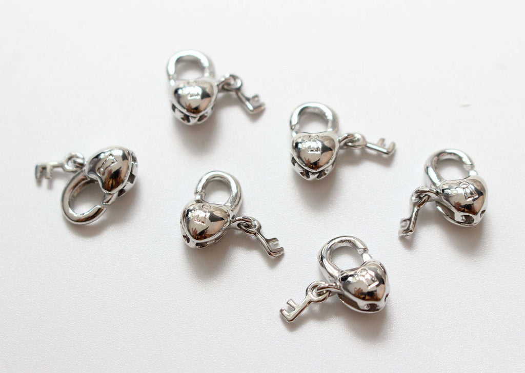 18K Shiny Gold Plated Lobster Clasp Claw, Flower Clasp, Heart Clasp, Necklace Bracelet Making Clasp with Closed Loop, Jewelry Findings GZ323