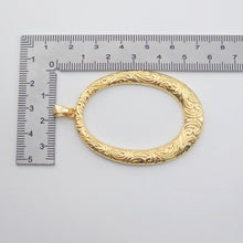 Load image into Gallery viewer, Boho Big Pendant, Openwork Charm, Owls, Leaf, Semicircular, Round, 18K Gold Plated, Necklace Making Charm, Jewelry Findings S1160