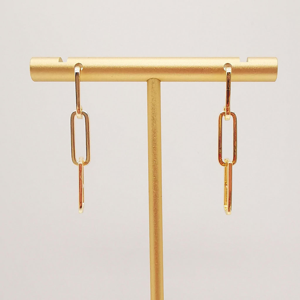 10pcs 14K Gold Chain Dangle Earrings Post, S925 Silver Ear Pin Nickel Free Earrings, Dangle Ear Stud, Hypoallergenic Earring Findings Z078