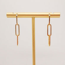 Load image into Gallery viewer, 10pcs 14K Gold Chain Dangle Earrings Post, S925 Silver Ear Pin Nickel Free Earrings, Dangle Ear Stud, Hypoallergenic Earring Findings Z078