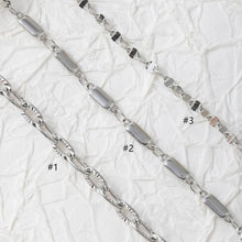 Load image into Gallery viewer, Steel Color Link Chain, Handmade DIY Accessories, 316L Stainless Steel, Sold in 0.5 Meter, ZD012