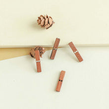 Load image into Gallery viewer, 10PCS Long Rectangular Wooden Bar, 2 holes, Geometric Wooden Pendant, Necklace Making Findings JT033