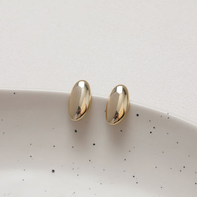 Irregular Ear Post With Loop, S925 Silver Ear Pin Nickel Free Earrings, Gold/Silver Ear Stud, Hypoallergenic Earring Findings ZZ048-D0316