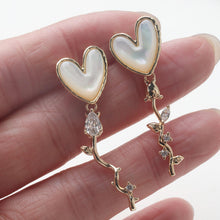 Load image into Gallery viewer, Twisted Flower Pendant, 14K Gold Plated Flower Charms For Earring Necklace Making, Jewelry Findings GZ763