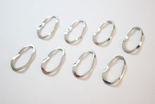 Load image into Gallery viewer, Irregular Openwork Pendant, 14K Gold/Silver Plated Charm, Necklace Pendant, Jewelry Making Pendant ZZ087