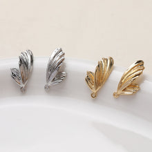 تحميل الصورة إلى عارض المعرض، مشبك أذن على شكل فراشة، دبوس أذن من الفضة الاسترلينية عيار 925، خالٍ من النيكل، أقراط أذن، أقراط مرصعة مطلية بالذهب عيار 14 قيراطًا، GZ389