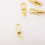Swivel Lobster Clasp, 18K Shiny Gold Plated Lobster Clasp, 23x8mm, Necklace Bracelet Making Supply, Jewelry Findings S830