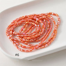 Load image into Gallery viewer, Rectangular Cut Faceted Glass Beads, 6.4*4.1mm , Crystal Glass Loose Beads for Jewelry Making, DIY Beads Finding GZ552