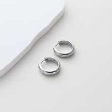 Cargar imagen en el visor de la galería, Aros de circonita cúbica con forma de estrella, aros redondos, pendientes de palanca chapados en oro de 18 quilates, aros tipo huggie, accesorios para pendientes DIY S1418