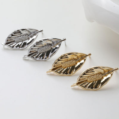 عمود قرط من ورق الذهب، أقراط من الذهب/الفضة عيار 14 قيراطًا خالية من النيكل، دبابيس أذن من الفضة S925، قرط أذن على شكل قلب مع حلقة GZ726