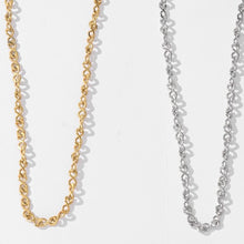 Load image into Gallery viewer, 18K Gold Link Chain, Handmade DIY Accessories, 316L Stainless Steel, Sold in 0.5 Meter, ZD009