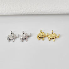 Load image into Gallery viewer, Elephant Pendant, 18K Gold Plated Brass Animal Charm, Bracelet Necklace Making Charm, Jewelry Findings S20707